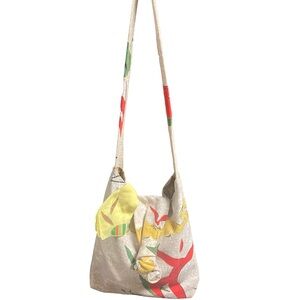 Vintage Flair Original Handmade Floral Patterned Shoulder Bag